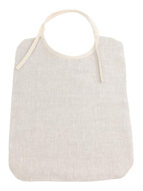 Babero infantil 100 % lino natural allure - Kiabi