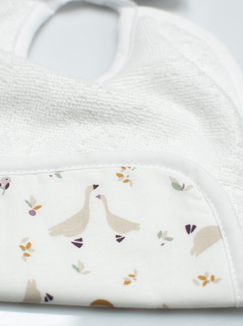 Babero para anudar de algodón, sidonia | SEVIRA KIDS Blanco - Kiabi