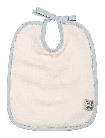 Babero para anudar de gasa de algodón, jeanne - SEVIRA KIDS