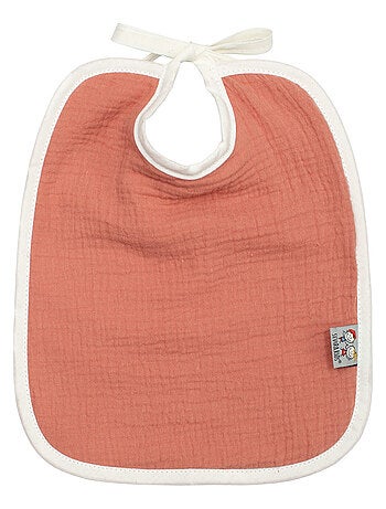 Babero para anudar de gasa de algodón, jeanne - SEVIRA KIDS