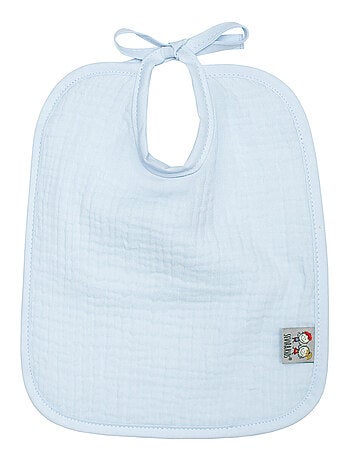 Babero para anudar de gasa de algodón, jeanne | SEVIRA KIDS