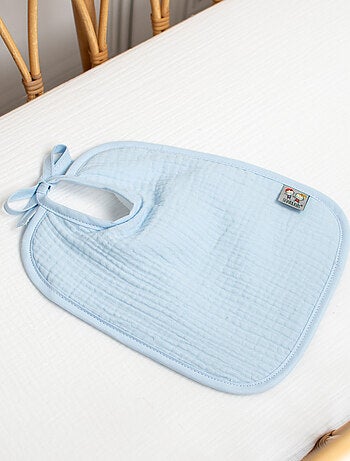 Babero para anudar de gasa de algodón, jeanne | SEVIRA KIDS