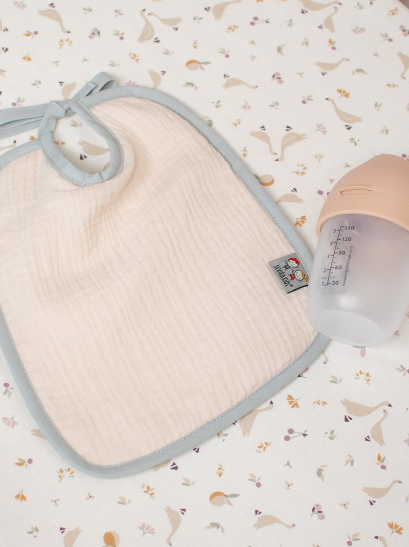 Babero para anudar de gasa de algodón, jeanne | SEVIRA KIDS Beige - Kiabi