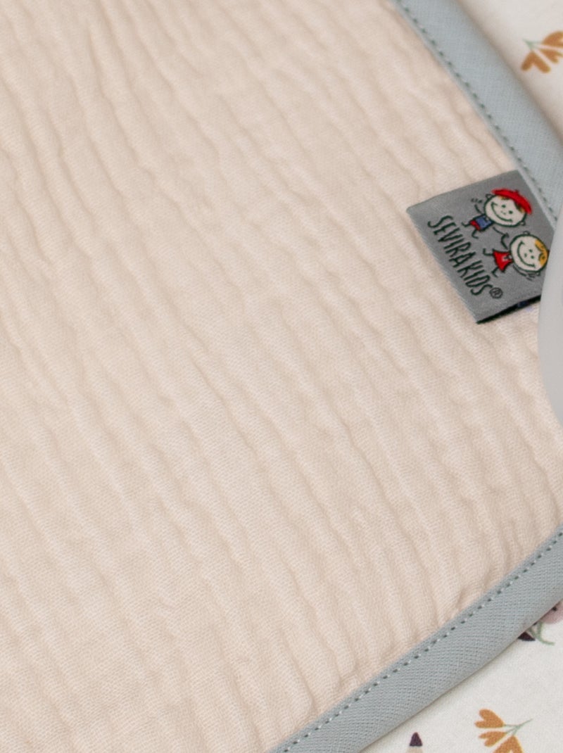 Babero para anudar de gasa de algodón, jeanne | SEVIRA KIDS Beige - Kiabi