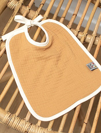 Babero para anudar de gasa de algodón, jeanne | SEVIRA KIDS