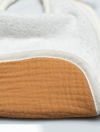 Babero para anudar de gasa de algodón, jeanne | SEVIRA KIDS