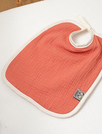 Babero para anudar de gasa de algodón, jeanne | SEVIRA KIDS