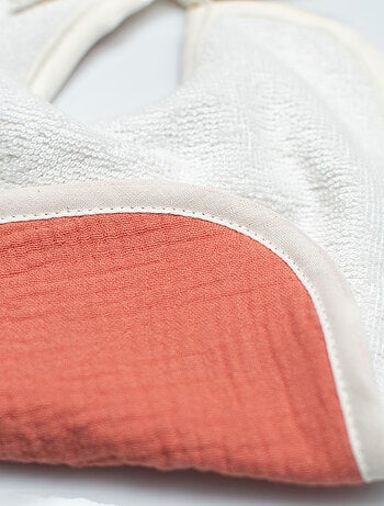 Babero para anudar de gasa de algodón, jeanne | SEVIRA KIDS