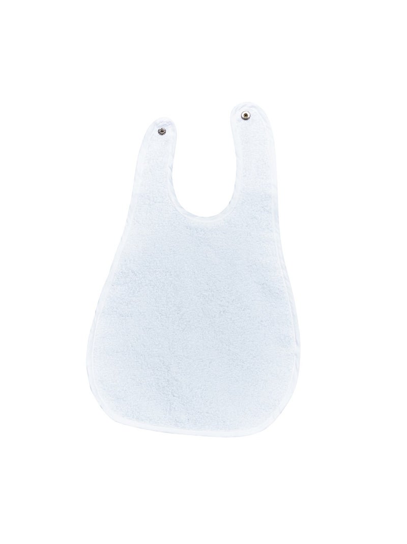 Babero plastificado con bandeja - SAUTHON Blanco - Kiabi