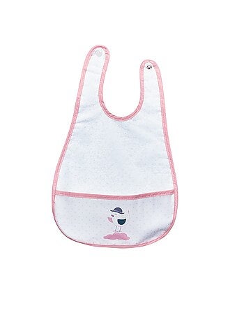 Babero plastificado con bandeja - SAUTHON