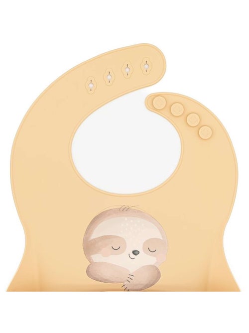 Babero recogedor de silicona - animales | Sassi Junior - Kiabi