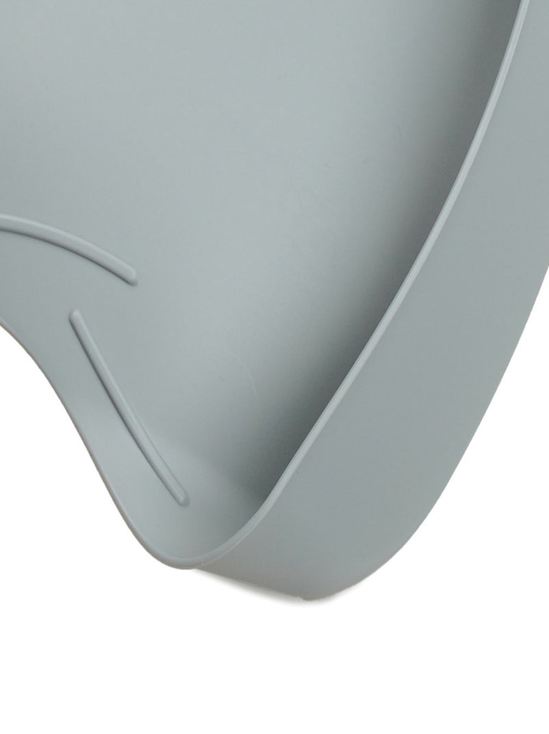 Babero Thermobaby BIBOU impermeable con recogedor de comida Gris - Kiabi