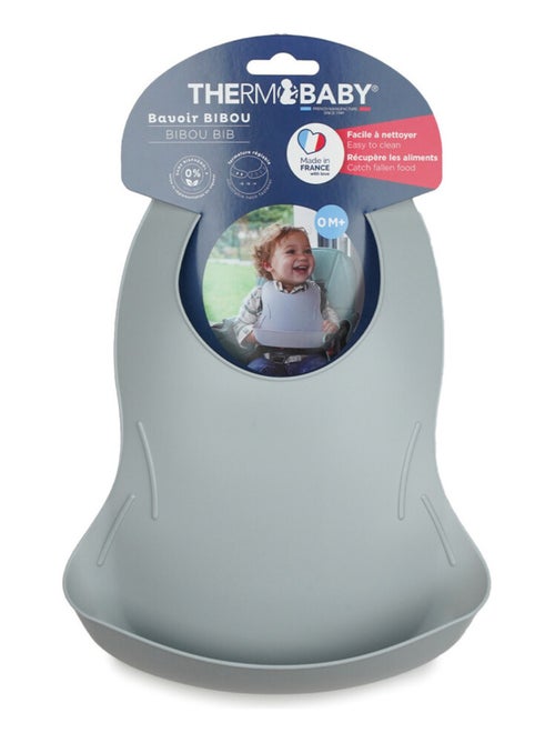 Babero Thermobaby BIBOU impermeable con recogedor de comida - Kiabi