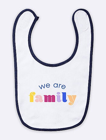 Babero WE ARE FAMILY