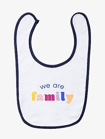 Babero WE ARE FAMILY