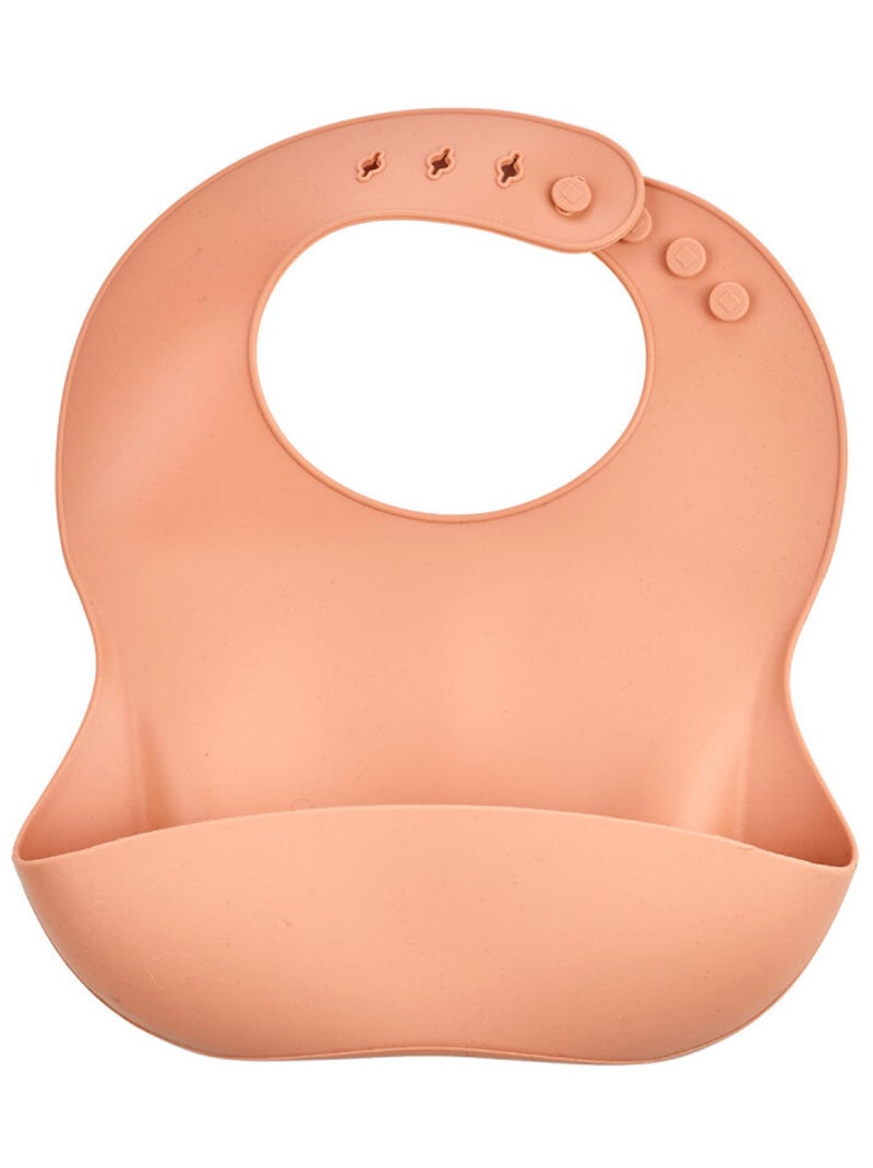 Baberos de silicona Thermobaby, lote de 2 impermeables y ajustables desde el nacimiento Verde - Kiabi