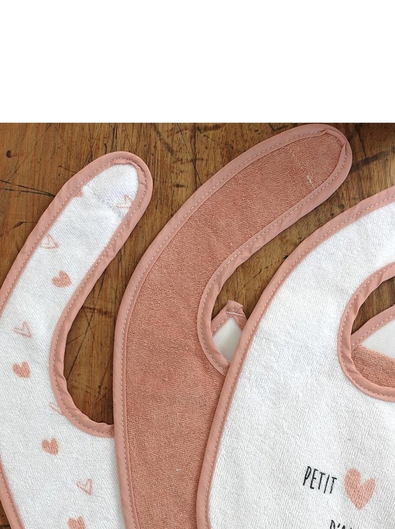 baberos para recién nacido Rosa - Kiabi