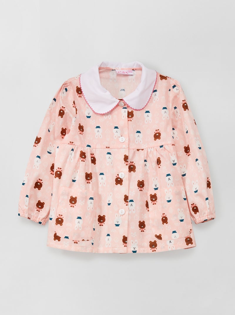 Babi escolar con estampado de animales rosa - Kiabi