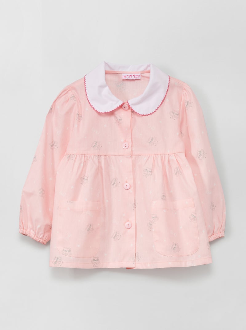 Babi escolar con motivo de princesa rosa - Kiabi