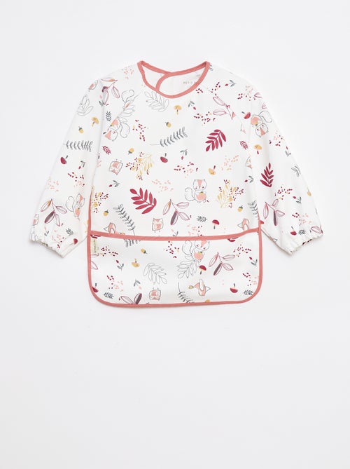 Babi escolar de manga larga con tejido impermeable - Kiabi