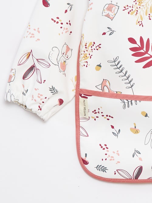 Babi escolar de manga larga con tejido impermeable - Kiabi