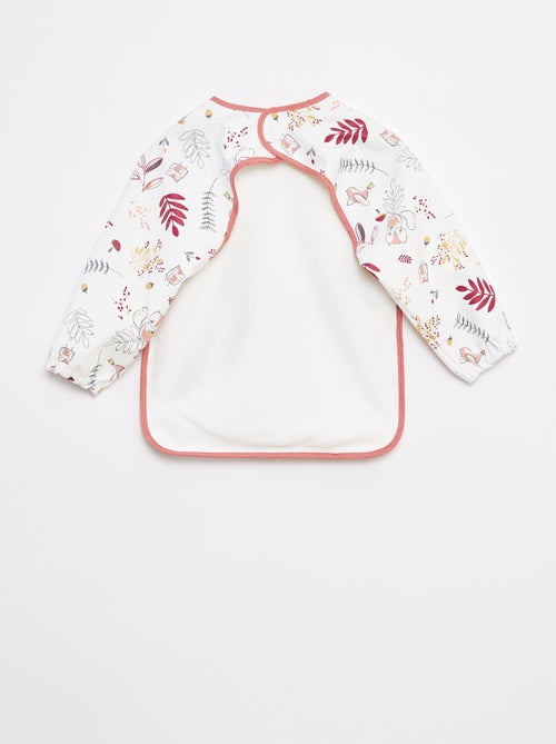 Babi escolar de manga larga con tejido impermeable - Kiabi