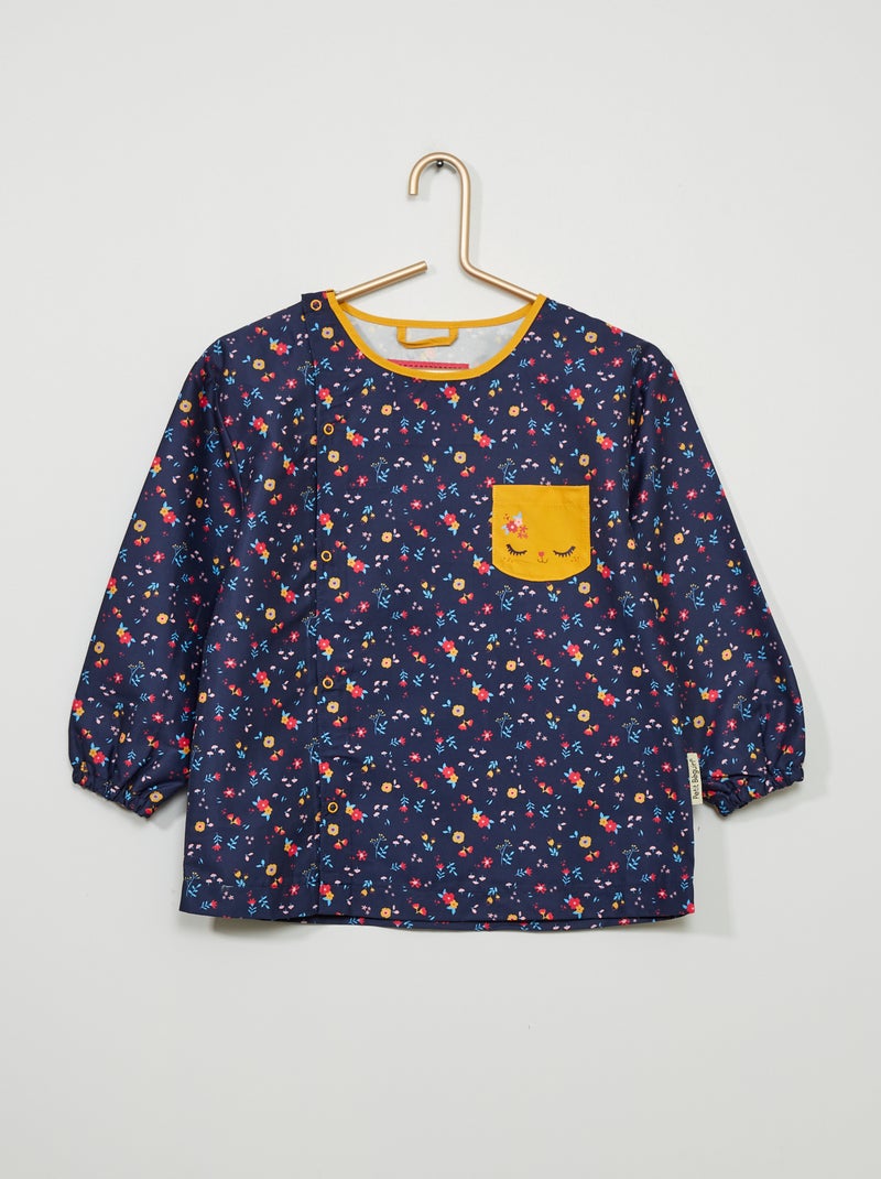 Babi escolar estampada azul marino - Kiabi