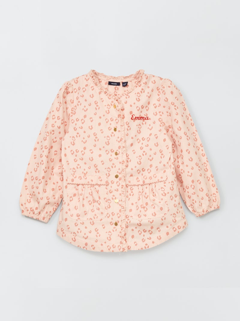 Babi escolar estampada de leopardo ROSA - Kiabi