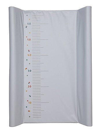 BABYCALIN - Cambiador Ultraligero de Lunares 50 x 70 cm - 100 % PVC - Gris