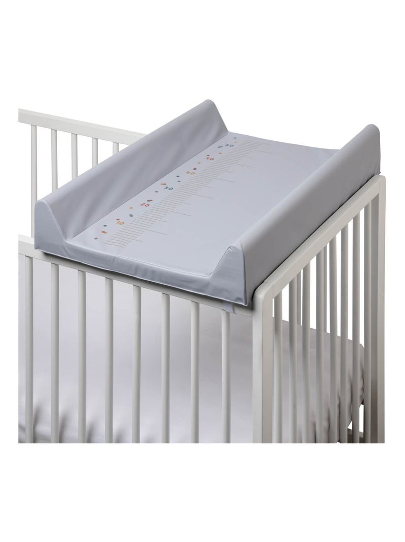 BABYCALIN - Cambiador Ultraligero de Lunares 50 x 70 cm - 100 % PVC - Gris Multicolor - Kiabi