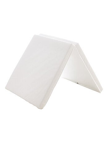 BABYCALIN - Colchón plegable para cuna bebé - Blanco - 60 x 120 cm