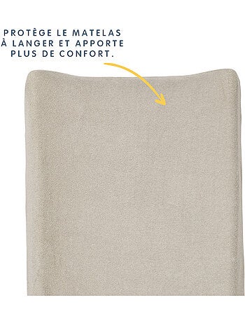 BABYCALIN - Funda cambiador 50 x 70 de algodón/poliéster - Taupe