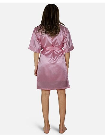 babydoll de satén Kebello
