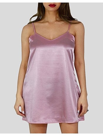 babydoll de satén Kebello