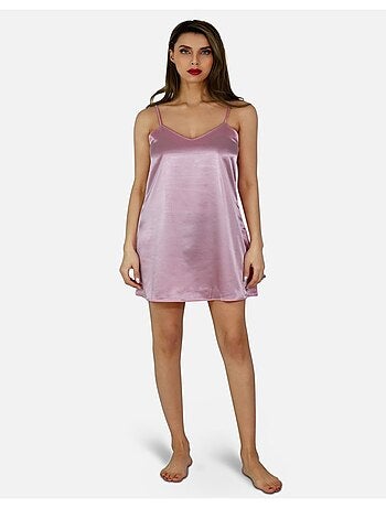 babydoll de satén Kebello