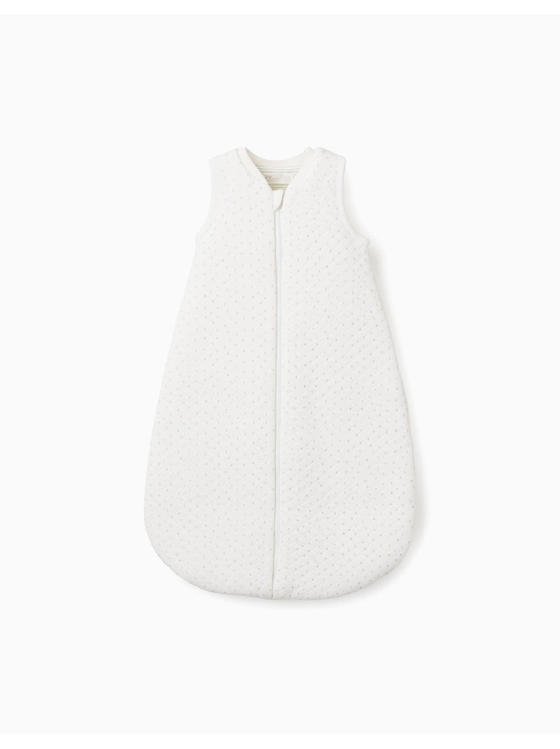 Babygrow acolchado de algodón, blanco Blanco - Kiabi