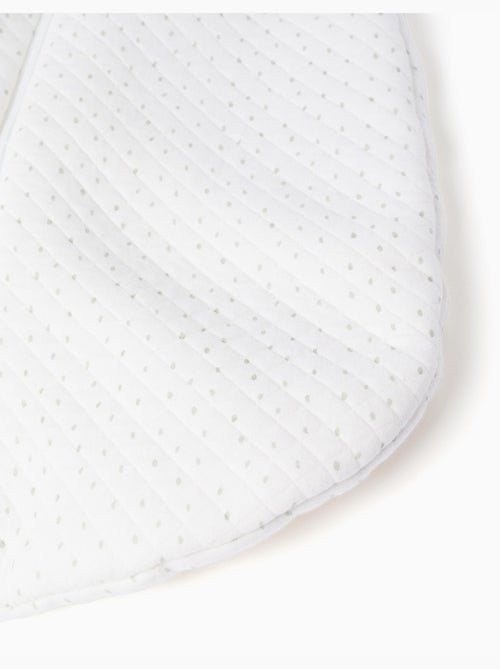 Babygrow acolchado de algodón, blanco - Kiabi Babygrow acolchado de algodón, blanco - Kiabi