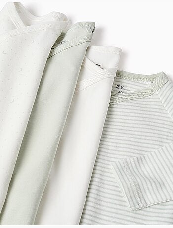 Babygrow con manga larga, de algodón, mixto