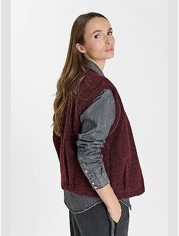 Badis chaqueta sin mangas