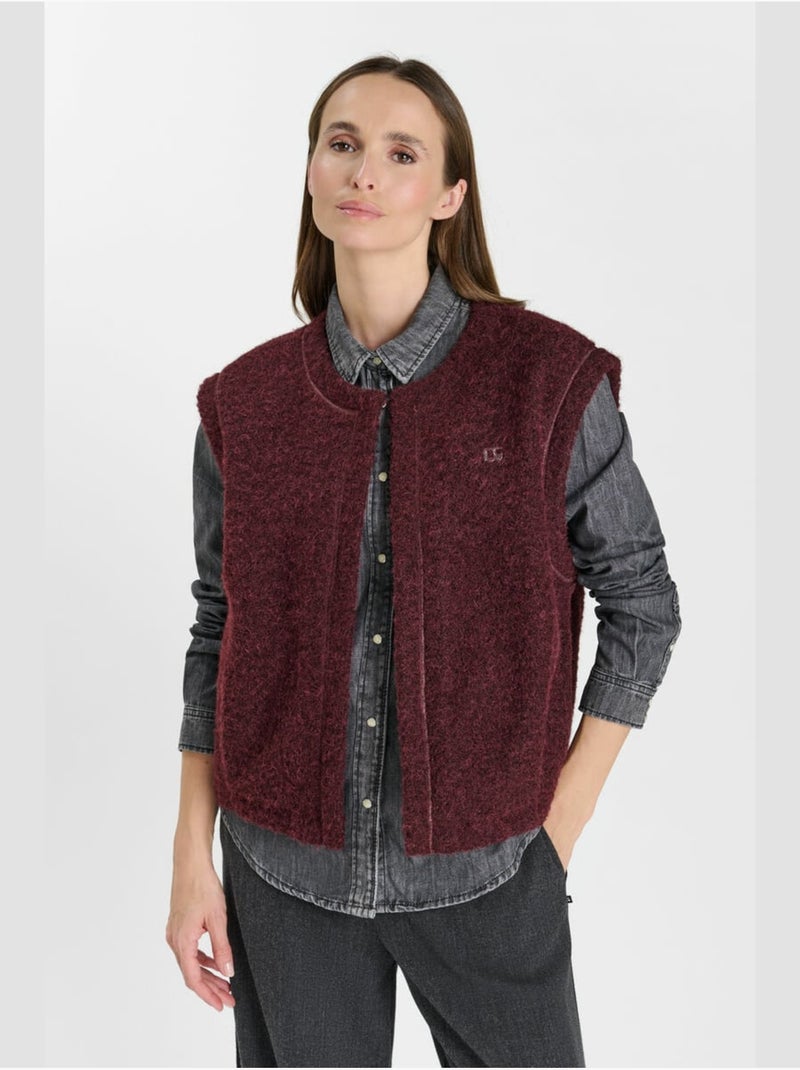 Badis chaqueta sin mangas Rojo - Kiabi