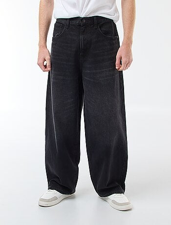Baggy denim fit en algodón