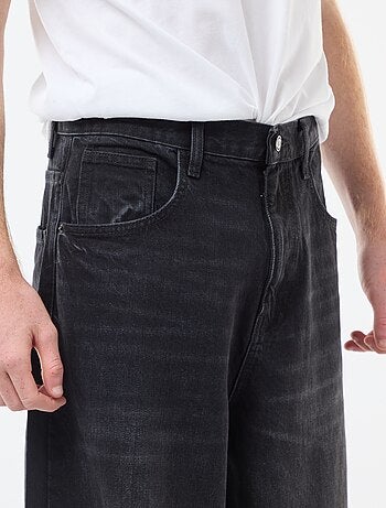 Baggy denim fit en algodón