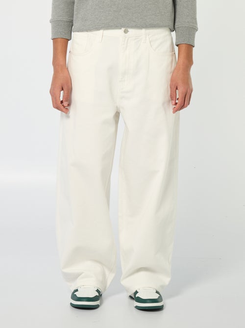 Baggy vaquero fit en algodón - Kiabi Baggy vaquero fit en algodón - Kiabi