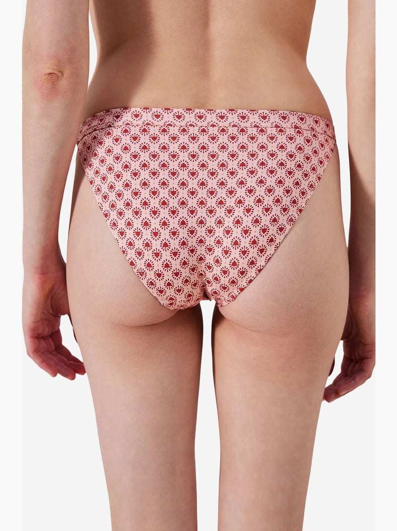 Bahia super braguita de bikini penti Blanco Rojo - Kiabi