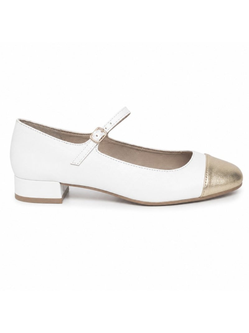 Bailarina casual sintetico montevita Blanco - Kiabi