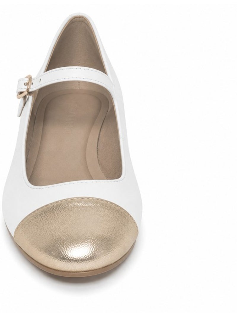 Bailarina casual sintetico montevita Blanco - Kiabi