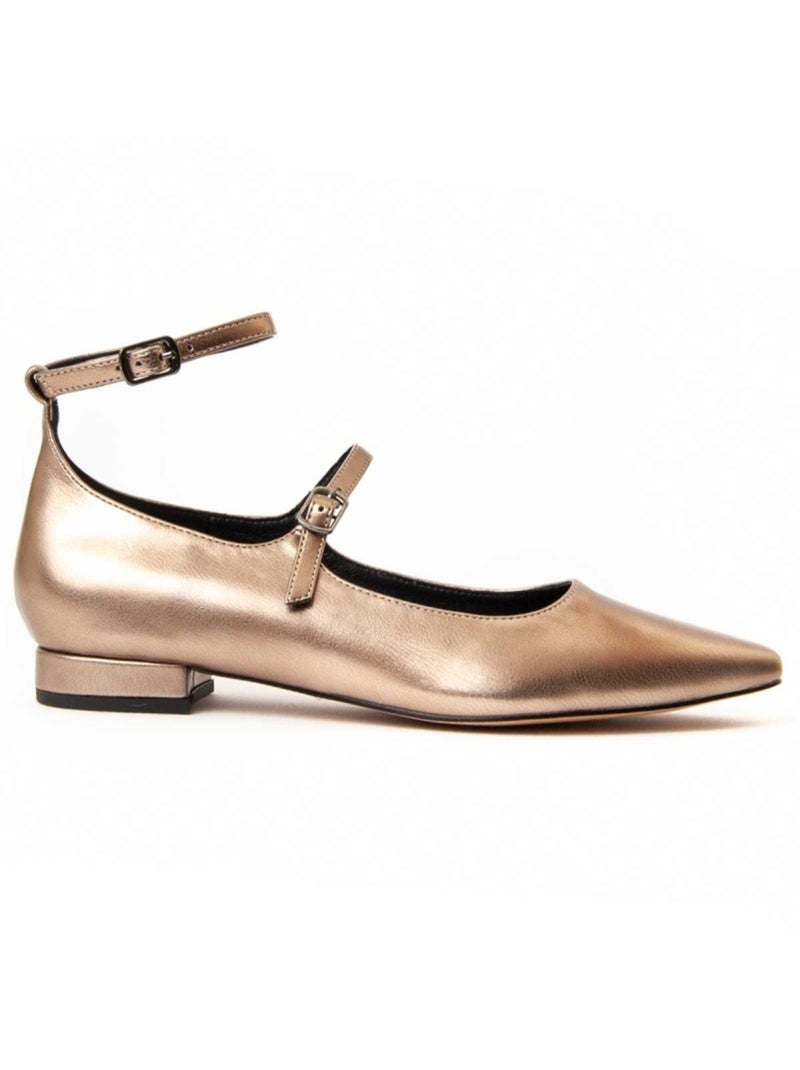 Bailarina Casual Sintetico Montevita Dorado/Oro - Kiabi