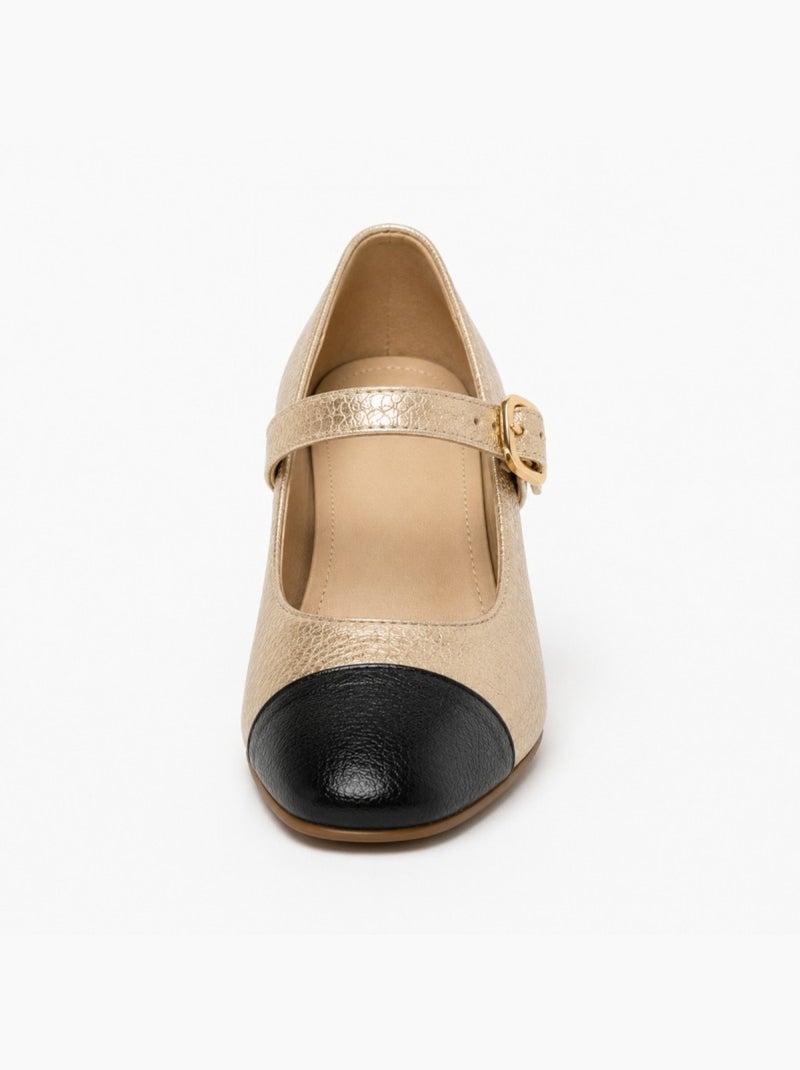 Bailarina casual sintetico montevita Dorado/Oro - Kiabi