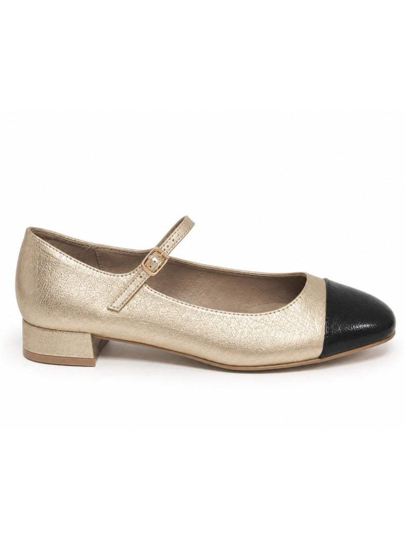 Bailarina casual sintetico montevita Dorado/Oro - Kiabi