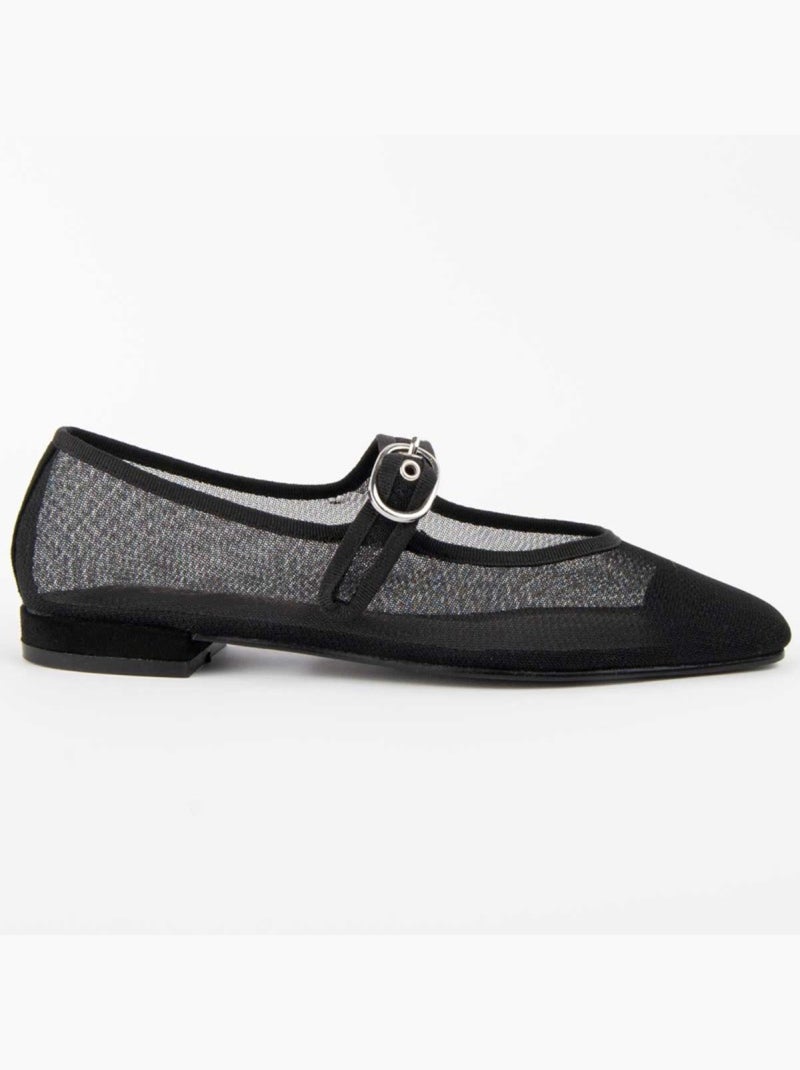 Bailarina Casual Sintetico Montevita Negro - Kiabi